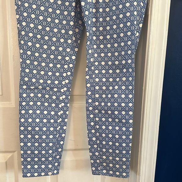 NWOT Women’s Tommy Bahama Cataline Caning SKINNY Ankle Blue Denim Jeans Sz 10 - Picture 3 of 10